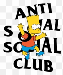 Free transparent anti social social club logo images, page 1 