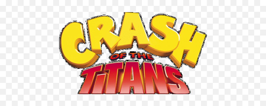 Logo For Crash Of The Titans - Crash Bandicoot Action Pack Png,Titans Logo Transparent