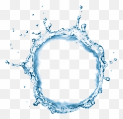 Picture Frame Png - Water Splash Top View