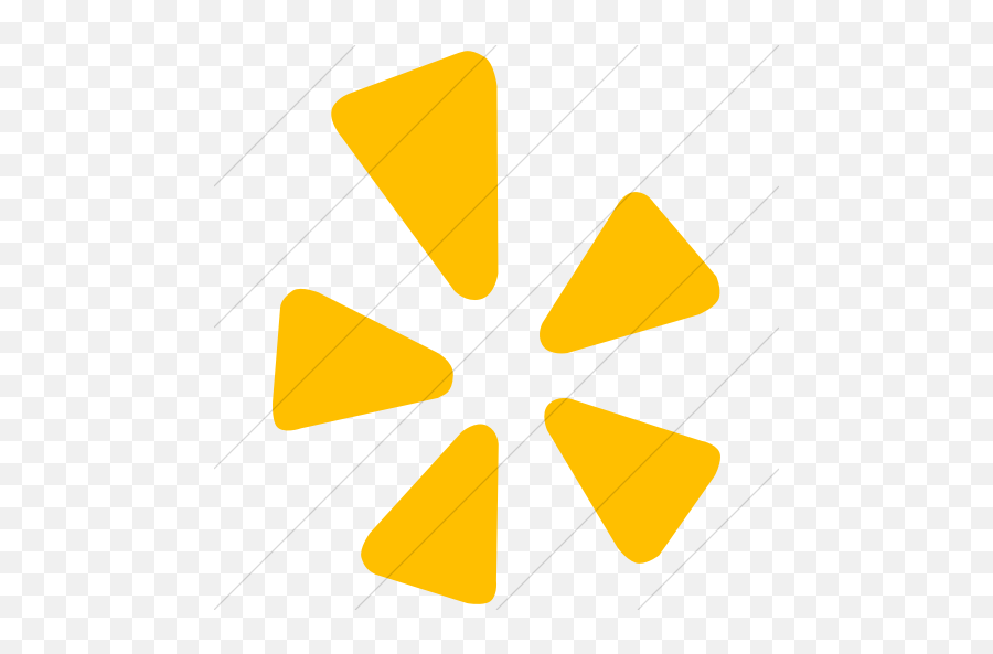 Iconsetc Simple Yellow Socialmedia Yelp Icon - Yelp Logo Png Orange,Yelp Icon Png