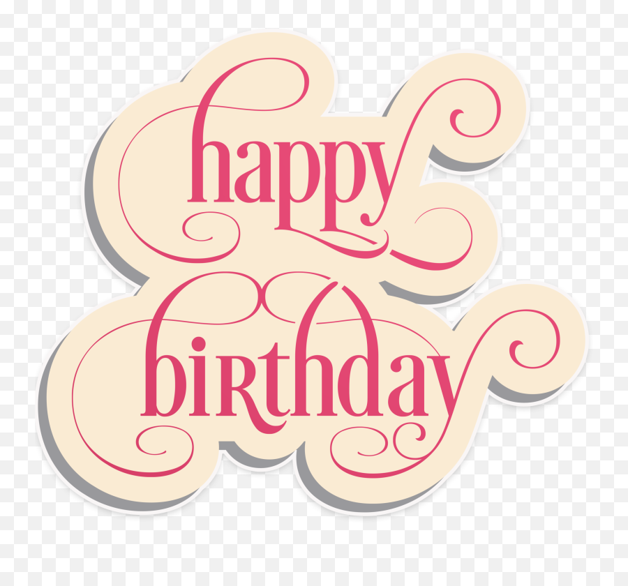 Happy Birthday Png Images Transparent - Happy Birthday Wife Png,Happy Birthday Logo