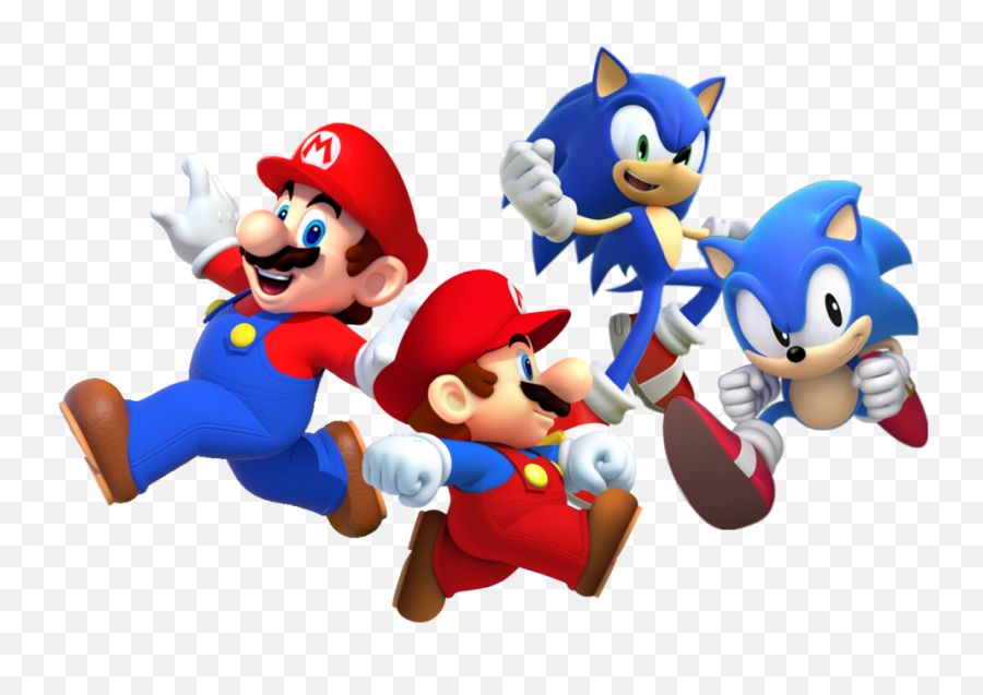 Sonic Creator Yuji Naka Wants Mario And To Have An - Classic Sonic And Mario Png,Sonic Png