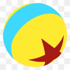 Pixar Ball Away From Goofball Ernest Varney Shined - Transparent Png