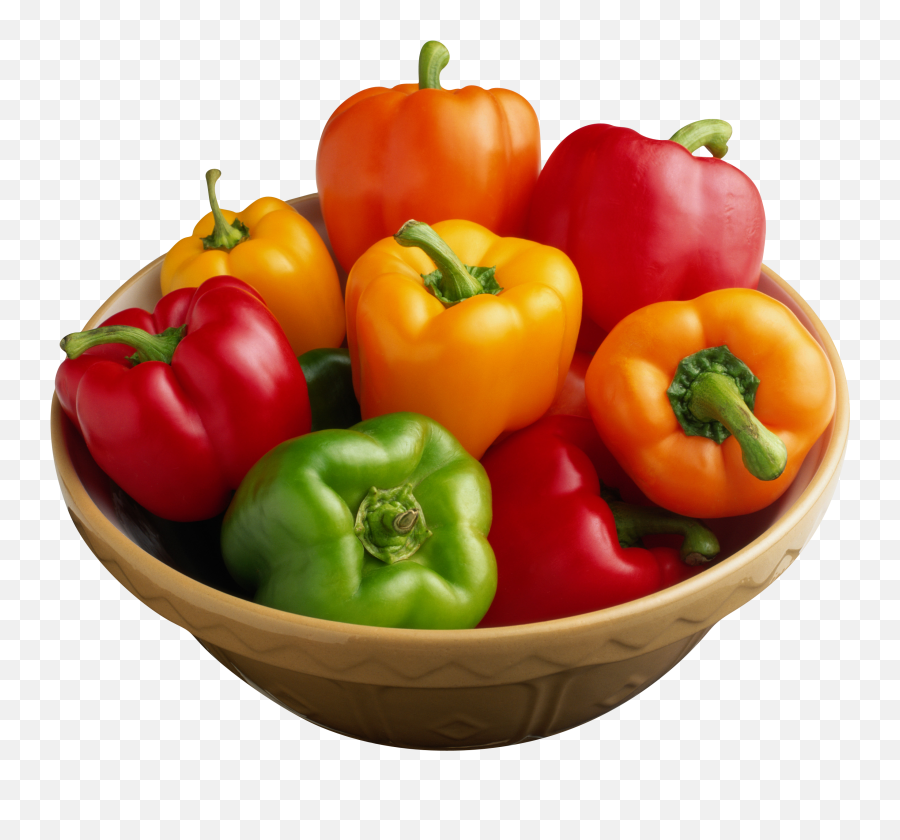 Pepper Png Transparent Images - Bell Peppers Transparent Background,Red Pepper Png