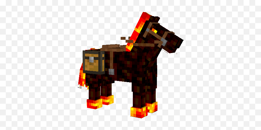 Lava Horse Skin - Cool Minecraft Horse Skins Png,Minecraft Lava Png