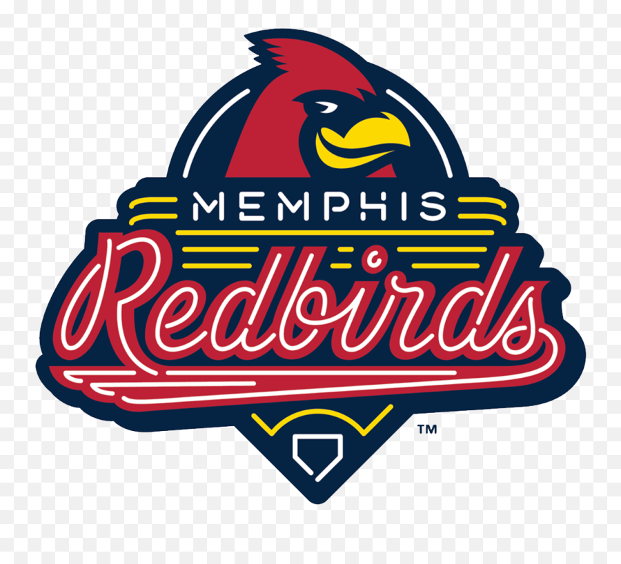 Memphis Redbirds Logo And Symbol - Memphis Redbirds Png,Cardinal Baseball Logos