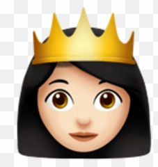 Princess Crown Emoji Emoticon - Transparent Queen Png
