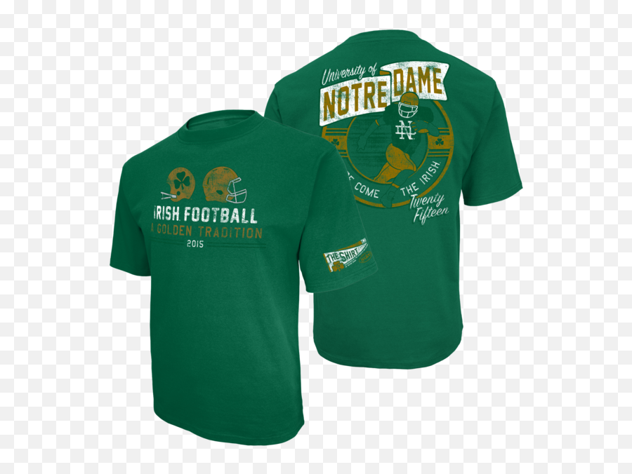 University Of Notre Dame - Notre Dame The Shirt 2015 Png,Notre Dame Football Logo