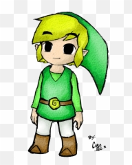 Download Hd Drawing Toon Link - Drawing Transparent Link Drawing Png,Toon Link Png