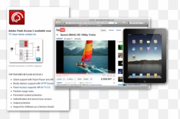 Adobe Flash Access Denivip Media - Technology Applications png
