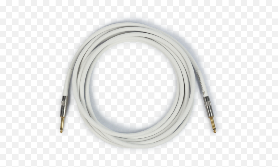 Instrument Cable - White Guitar Cable Png,Cable Png