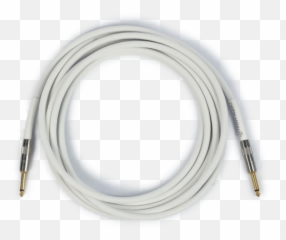 Instrument Cable - White Guitar Cable Png,Cable Png