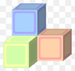 Baby Blocks Clipart Png Transparent - Building