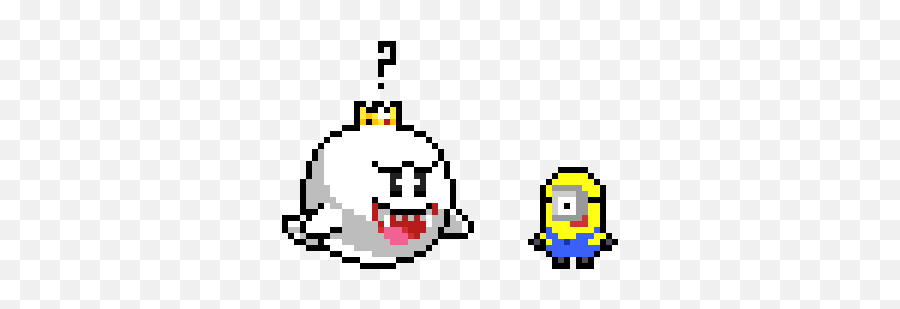 Boo - Kingu0027s Gallery Pixilart Boo Mario Pixel Art Png,King Boo Png Boo - Kingu0027s Gallery Pixilart Boo Mario Pixel Art Png,King Boo Png