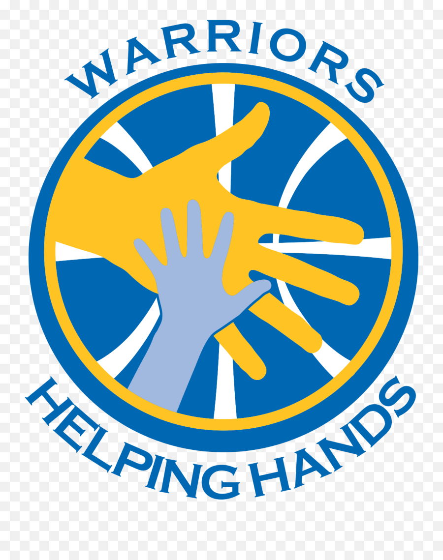 Helping Hands Golden State Warriors - Transparent Golden State Logo Warriors Png,Helping Hands Png