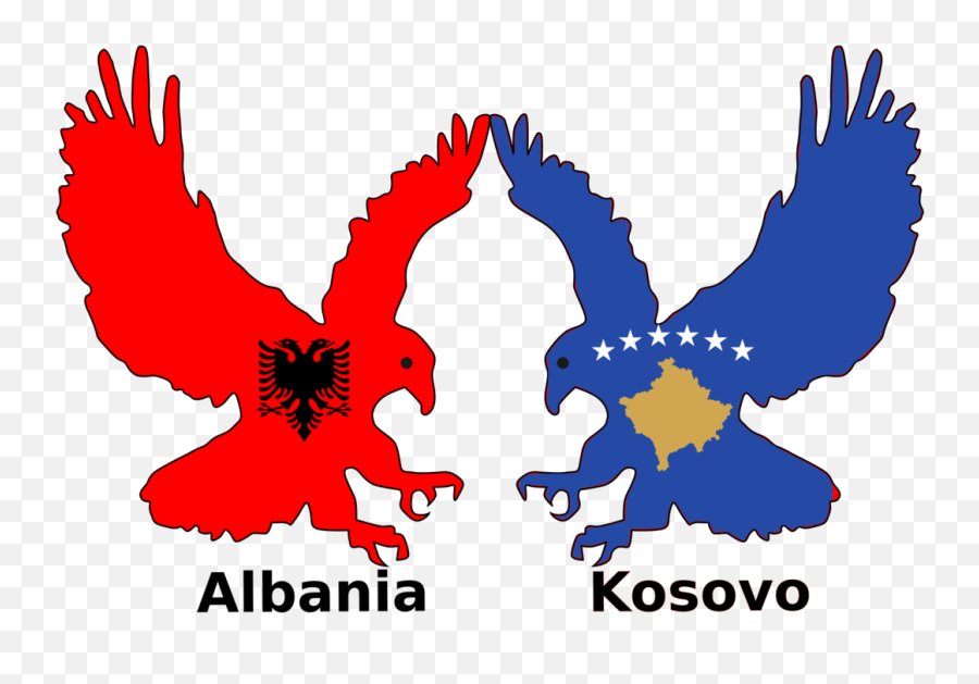 Flower Area Tree Png Clipart - Love Kosovo And Albania,Golden Eagles Logos