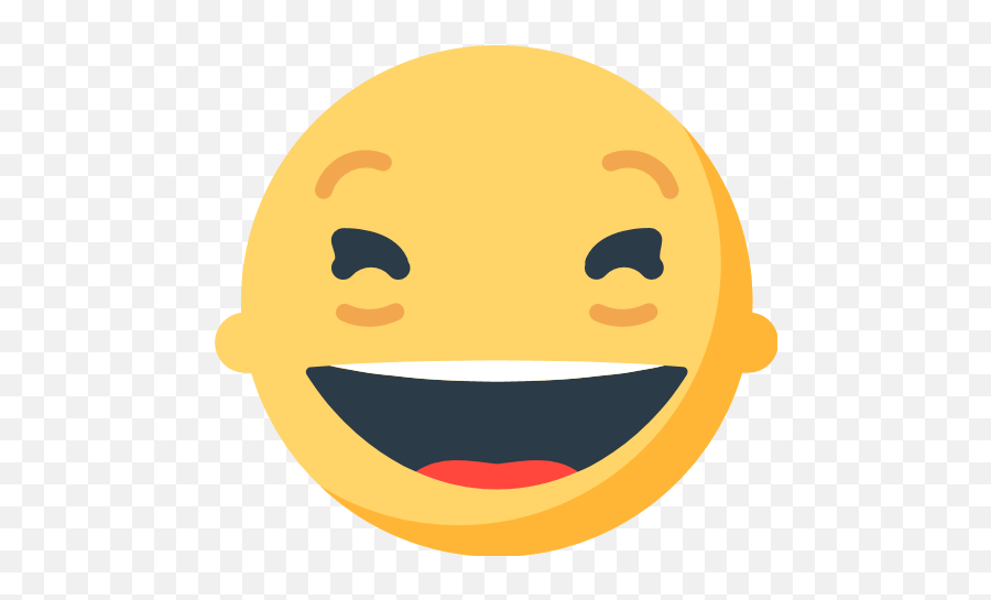 Smiling Face With Open Mouth And Tightly - Closed Eyes Id Meaning Png,Emoji Eyes Png