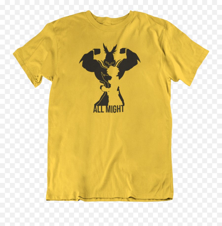 All Might - My Hero Academia Unisex Short Sleeve Tshirt Grow Through What You Go Through Shirt Png,All Might Transparent