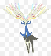 Xerneas Of Pokemon X Version - Xerneas Transparent Background Png,Xerneas Png