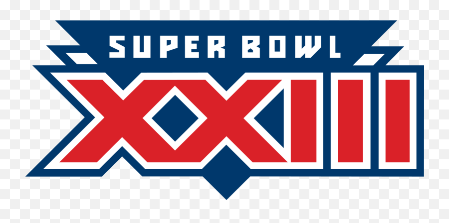 Super Bowl Xxiii - Super Bowl Xxiii Logo Png,Super Bowl 50 Png