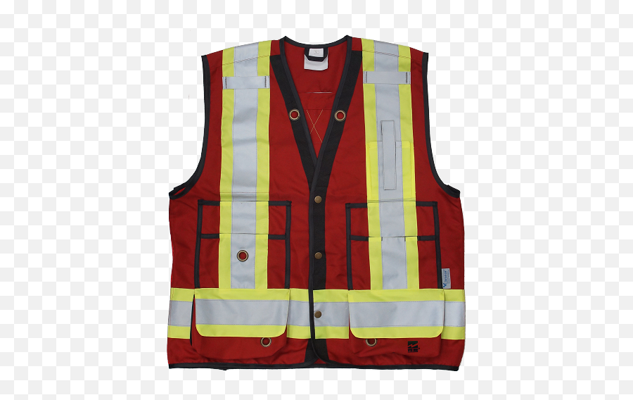 Safety Clothing - Red Surveyors Vest Png,Tingley Icon Jacket