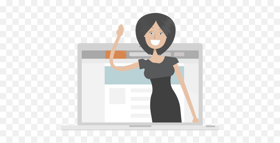 Spokesperson Video Product Image - Cartoon Transparent For Women Png,Spokesperson Icon