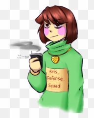 Blairayer - Tired Chara Undertale png