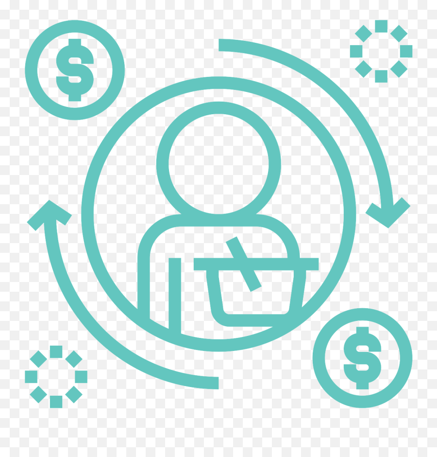 Digital Marketing Icon Svg Clipart - Compensation Icon Png,Consumer Icon Png