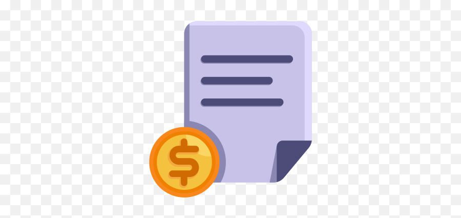 Invoice Dollar Business Document Coin Free Icon Of Seo - Horizontal Png,Statement Icon