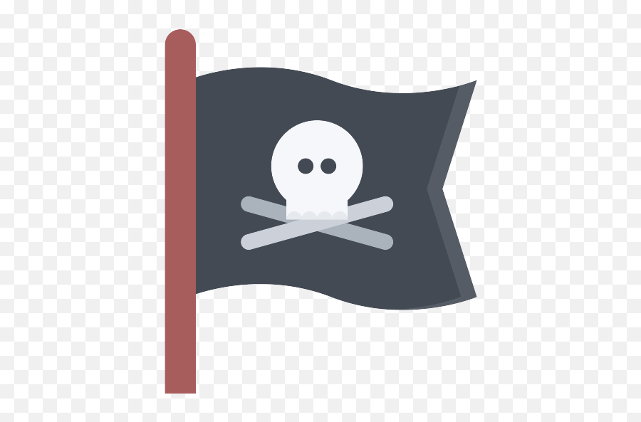 Jolly Roger Piracy Vector Svg Icon 3 - Png Repo Free Png Icons Bandera Pirata Icono,Piracy Icon