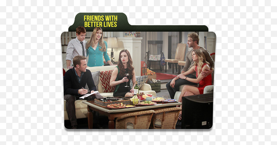 Friends With Better Lives Icon 2014 Midseason Tv Series - Friends With Better Lives Folder Icon Png,Friends Icon Png