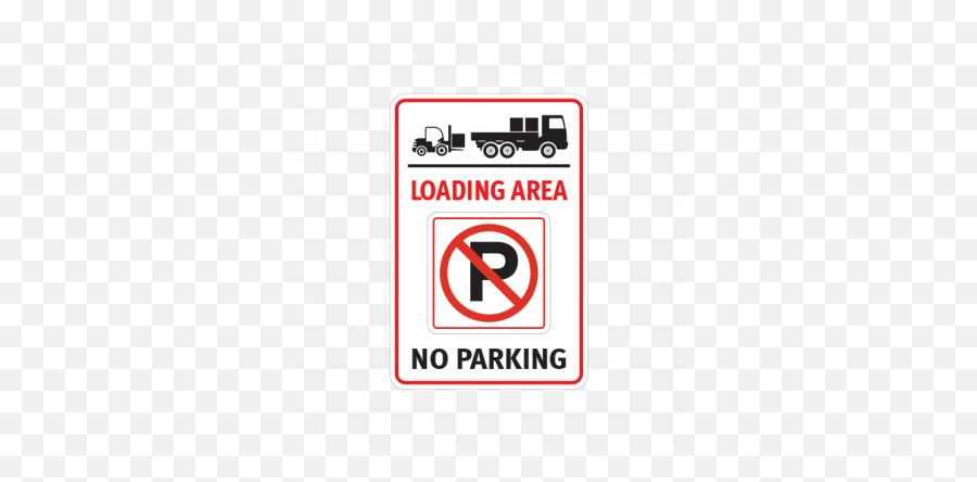 Loading Area No Parking Sign 11270 Signs Png Lot Icon