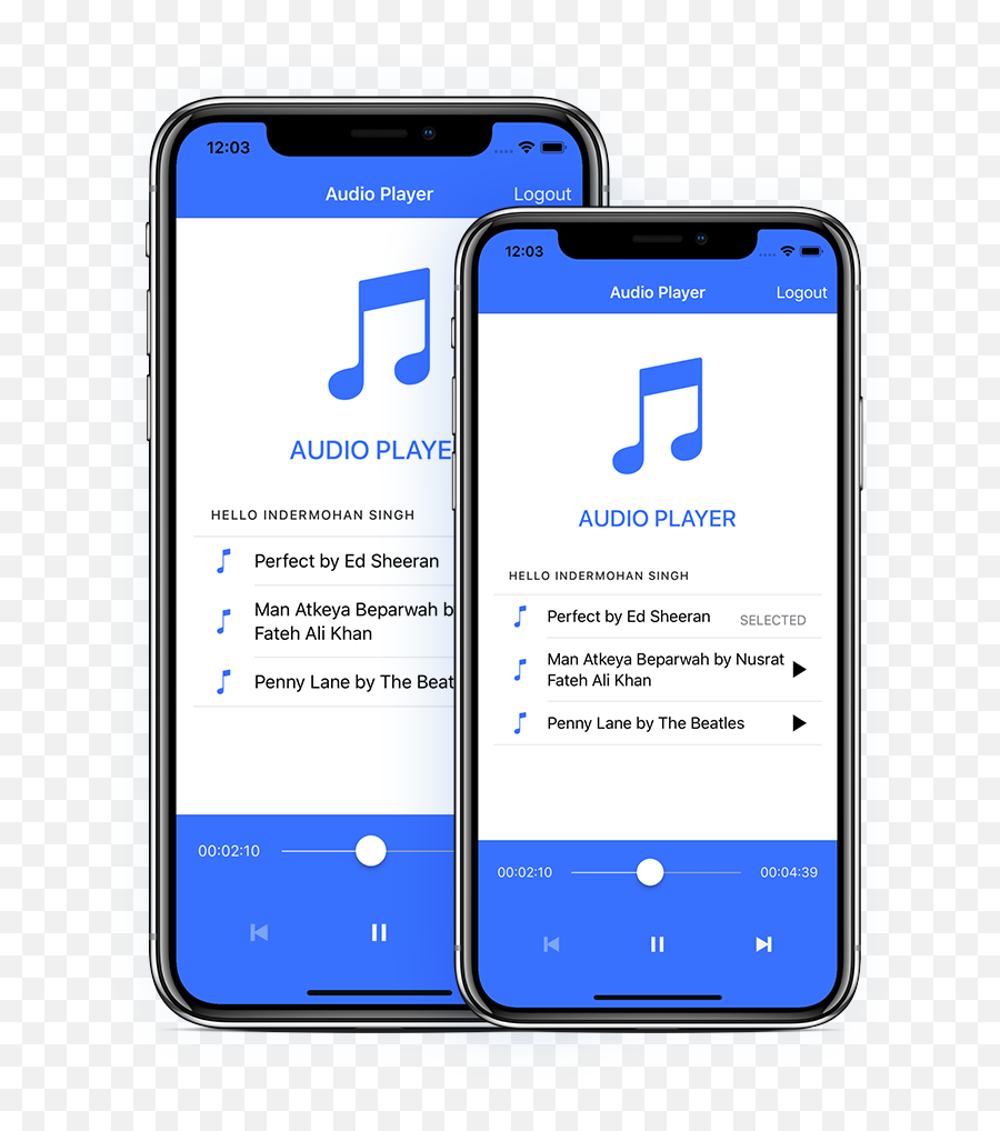 Ionic Mobile App Development Company Usa Services Uk - Ionic Audio Player Ui Png,Ionic App Icon