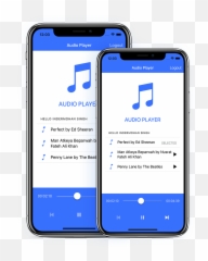 Ionic Mobile App Development Company Usa Services Uk - Audio Player Ui png