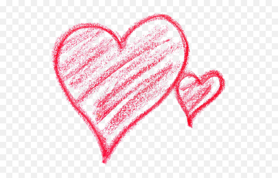 Heart Clipart Background Images - Transparent Crayon Heart Png,Pink Hearts Png