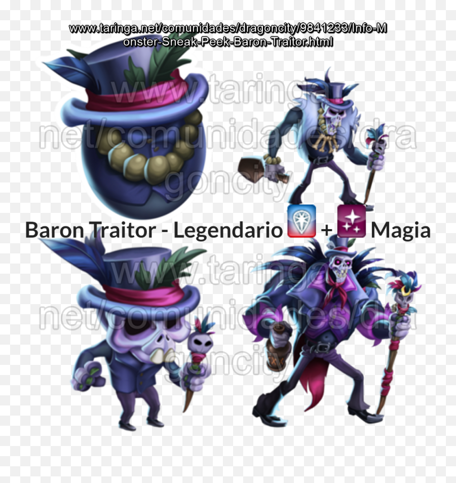 Info Monster Sneak Peek Herr Kommissar - Dragon City Fictional Character Png,Battle Boss Baron Icon With Event Emote