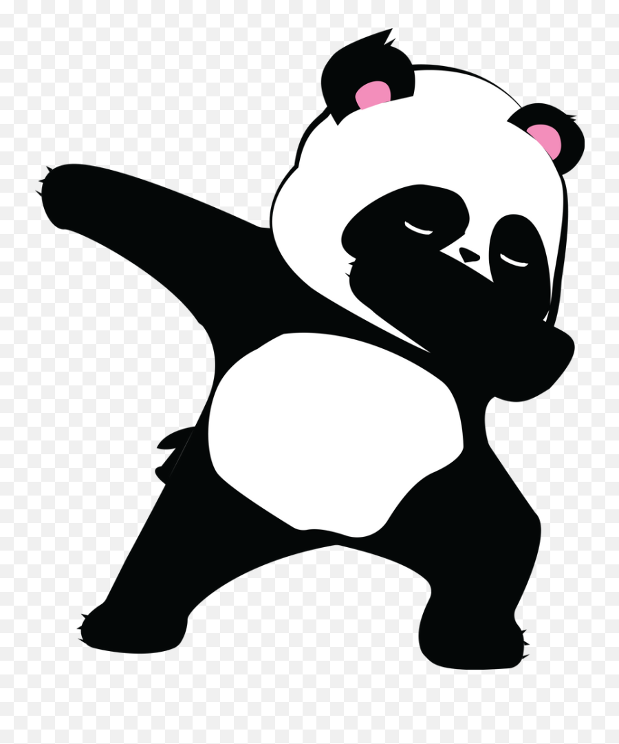 Dabbing Panda - Panda Panda Dab Funn Panda Clipart Mini Panda Dabbing Png,League Of Legends Penguin Icon