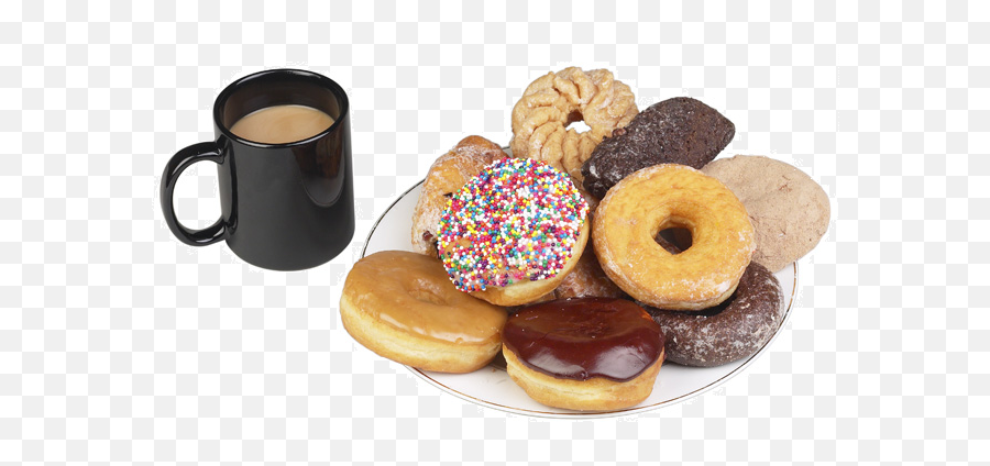 Download Free Png Collection Of Transparent Donut - Coffee And Donuts Png,Donut Transparent Background