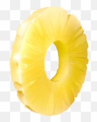 Slice Of Pineapple Png Clipart - Full Size 328089 Transparent Background Sliced