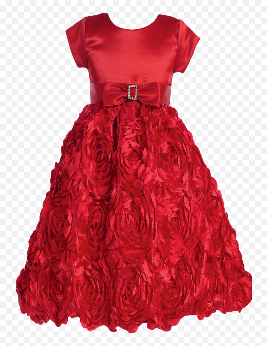 Download Red Satin Holiday Dress W - Cocktail Dress Png,Holiday Ribbon Png