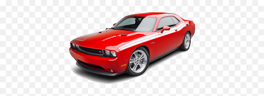 Dodge Challenger - Dodge Challenger Red And White Png,Dodge Challenger Png