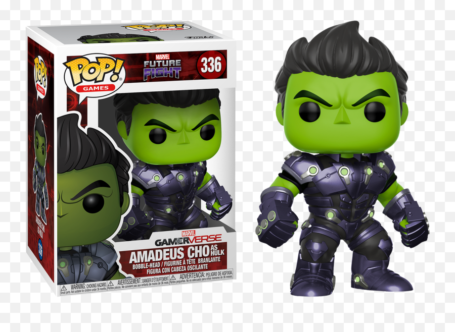 Future Fight - Amadeus Cho As Hulk Pop Vinyl Figure Funko Pop Amadeus Cho Png,Hulk Transparent