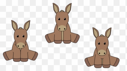 Donkey Free Png Transparent Background Images - Donkeys Cartoon Transparent Donkey Png,Donkey Png