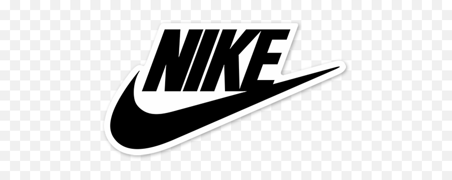 Nike Logo Sticker - Nike Sign Png,Blue Nike Logo