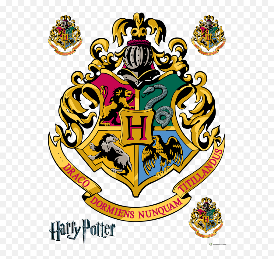 Download L Borders Rolled Harry Potter - Hogwarts House Crest Png,Harry Potter Logo Transparent
