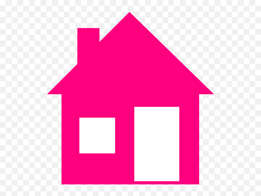 Library Of House Outline Clipart Royalty Free Download Png - Pink House Logo Png,House Outline Png