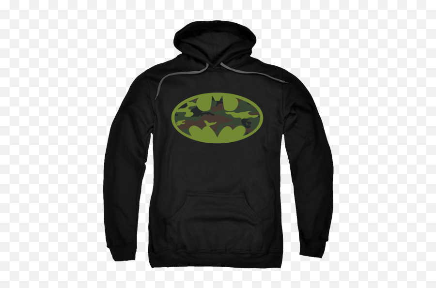 Dc Comics Batman Camo Logo Adult Super Soft Hoodie - Hoodie Png,Dc Comics Logo Transparent