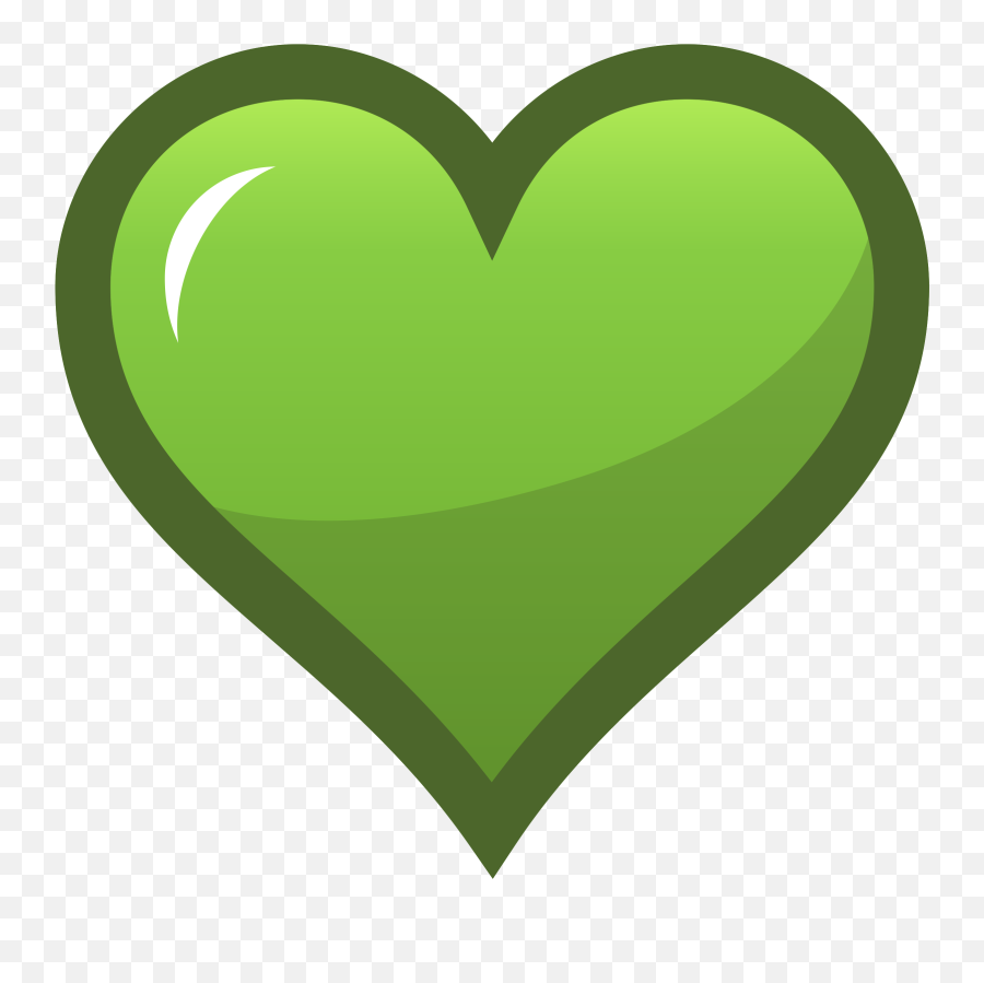 Green Heart Png 3 Image - Green Heart Icon Free,Green Heart Png