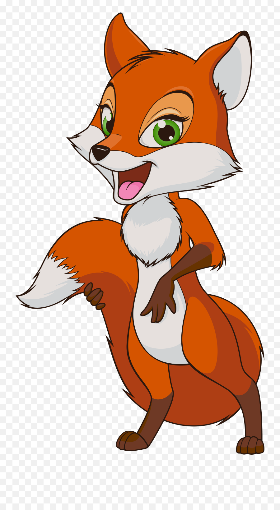 Fox Clipart Png - Fox Cartoon Png,Fox Clipart Png
