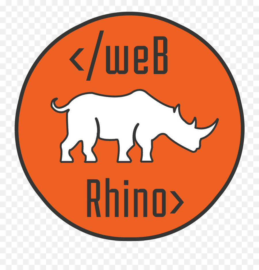 Web Rhino U2013 Providing Tough Services - Ox Png,Rhino Logo